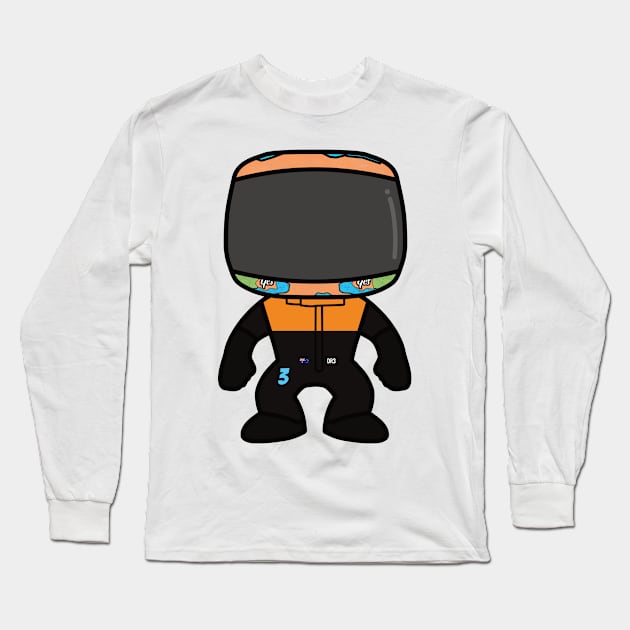 Daniel Ricciardo Custom Bobblehead - 2022 Season Long Sleeve T-Shirt by GreazyL